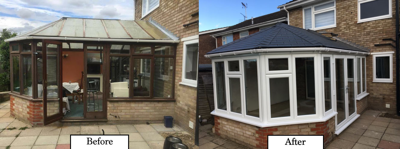 Conservatories Before and After